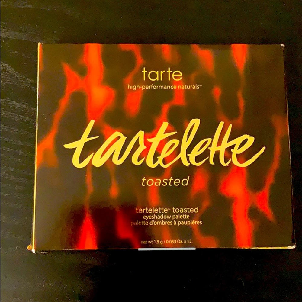 NIB Tarte toasted palette